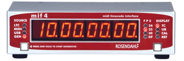 mif4 MIDI Timecode Interface