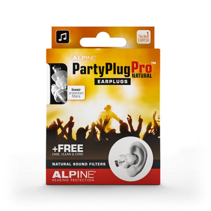 PartyPlug Pro Natural Earplugs
